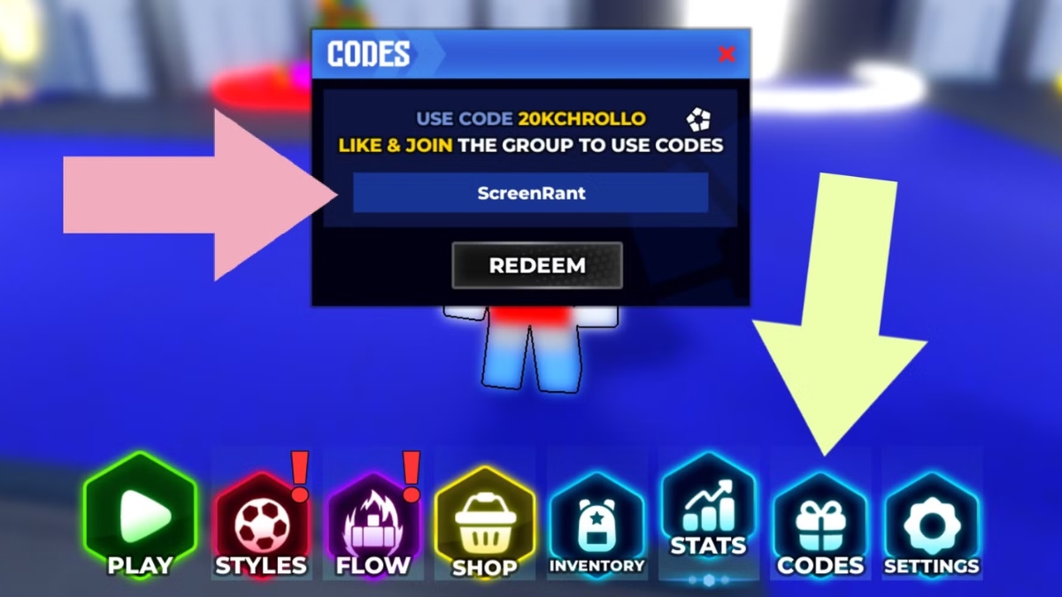 Hướng dẫn nhập mã Blue Lock Rivals cho người chơi Roblox