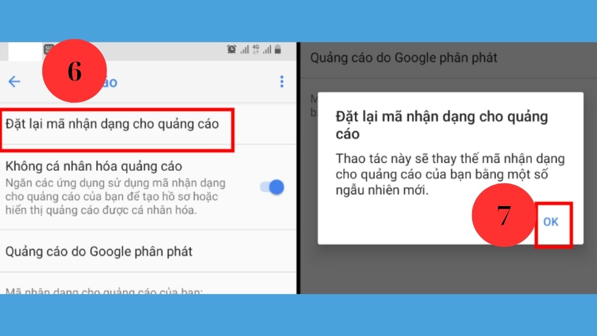 Đặt lại mã